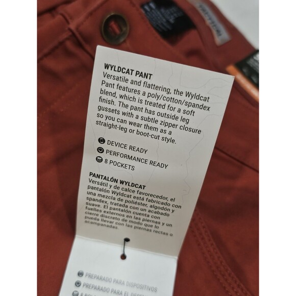 5.11 Tactical Pants Wyldcat Pant Skinny Fit Womens 12 Regular ZipperLeg Rosewood - Picture 13 of 16